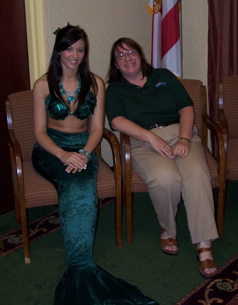 As part of Travelhost of the Nature Coast, we held Tourism Talks to bring area tourism related businesses together. We enjoyed mermaid participation in this year.