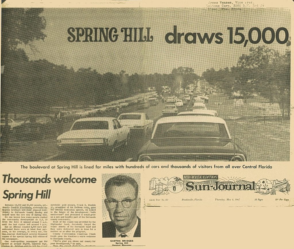 Spring Hill opening