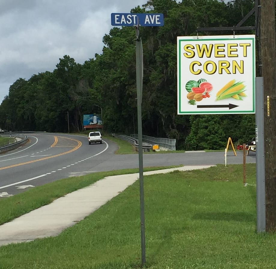 The sign on Broad Street in Brooksville is somewhat unassuming, but the harvest is well worth turning of the main street to find Frazier's Farm.