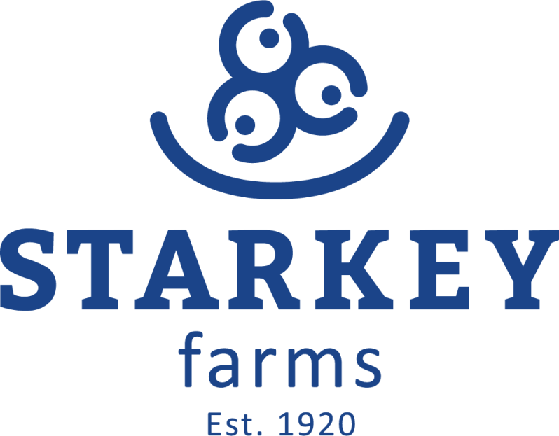 starkey blueberry farms logo