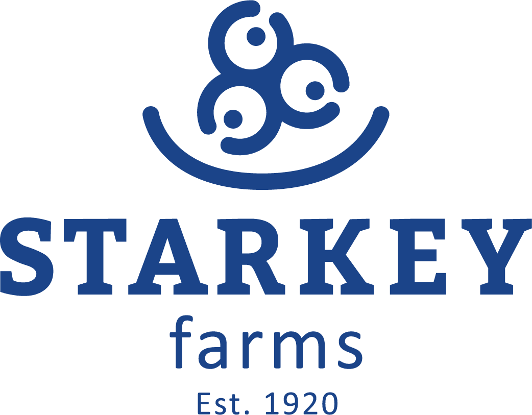 starkey blueberry farms logo