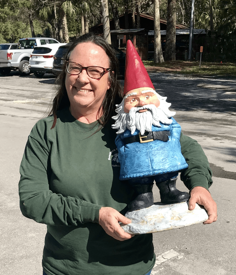 diane bedard and roaming gnome