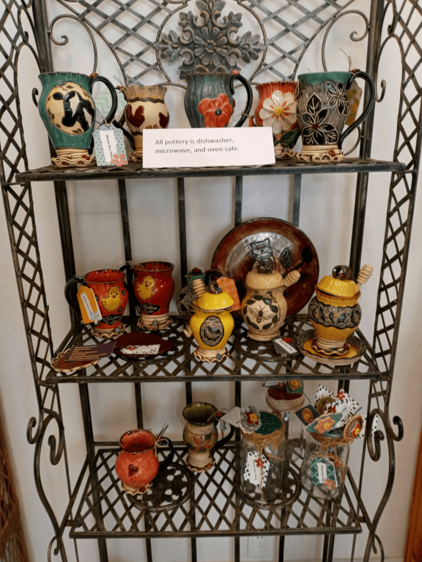 items for sale at the cannery
