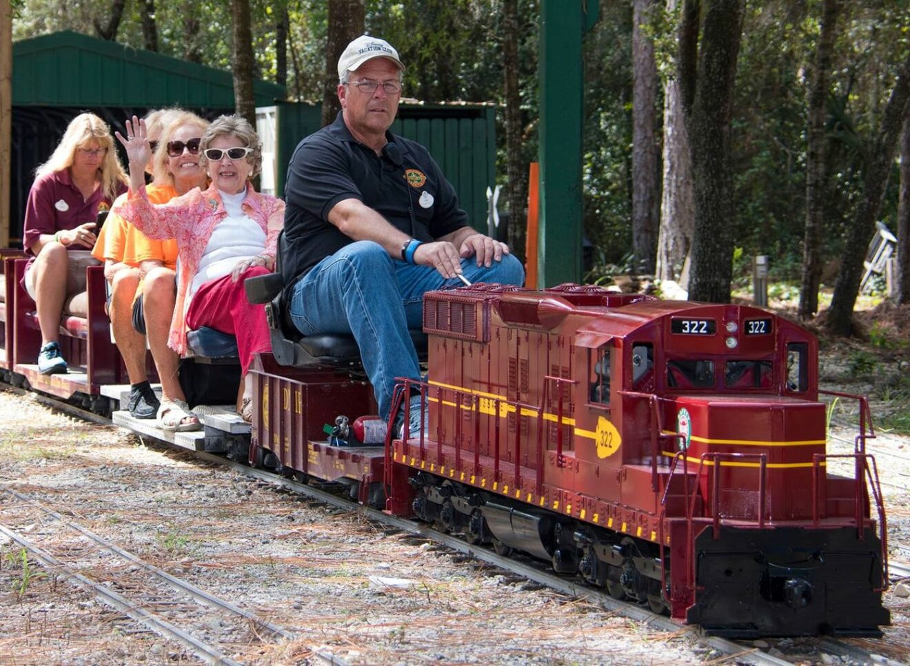 Central Pasco and Gulf Railroad brings Joy to All Ages in Crews Lake