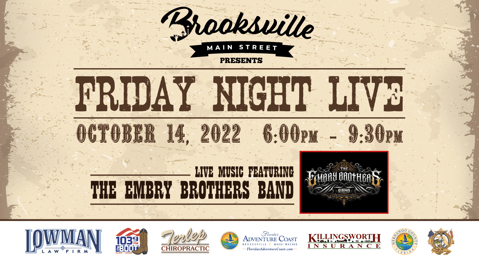 friday night live embry brothers