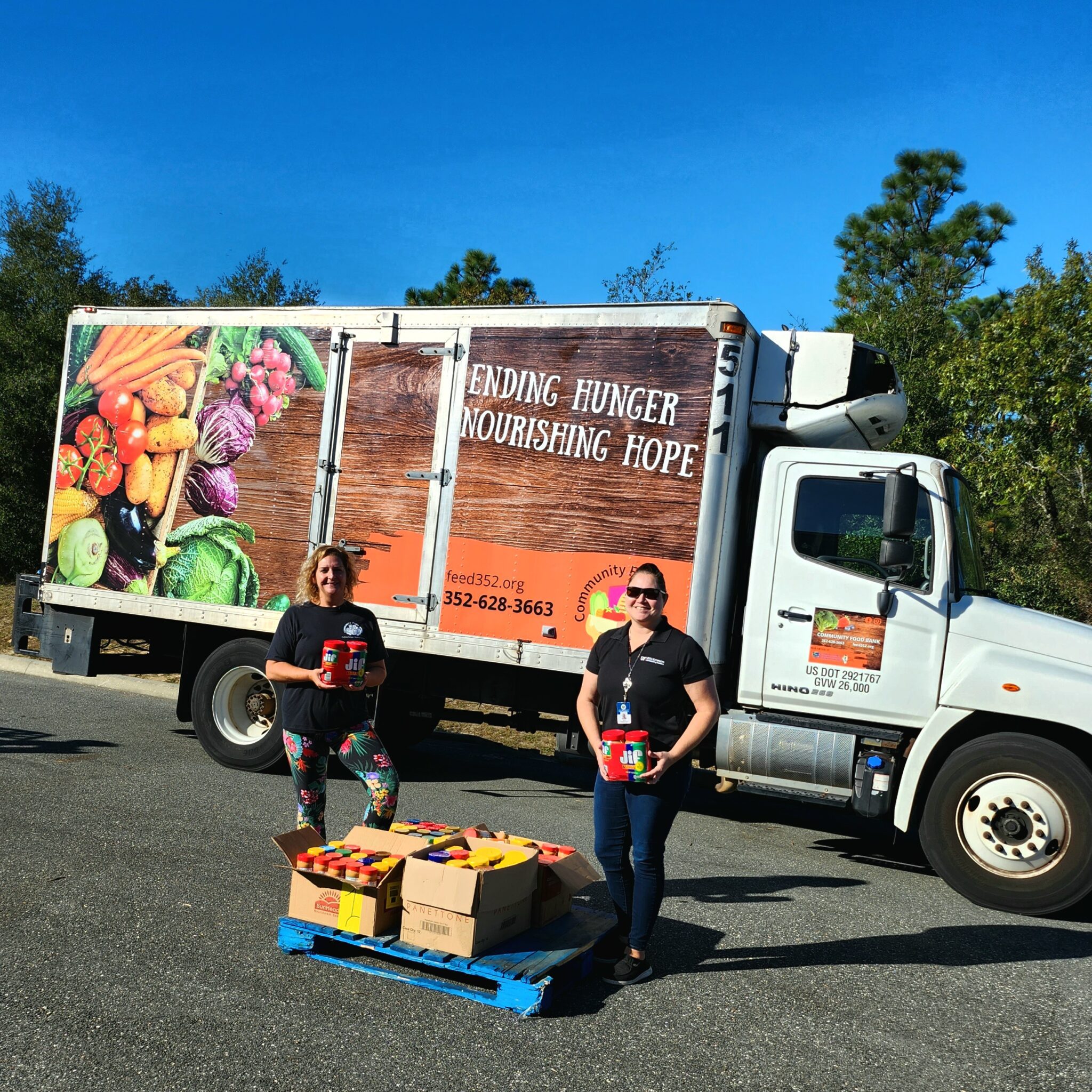 UF/IFAS Extension Citrus County Collects Over 200 Jars of Peanut Butter