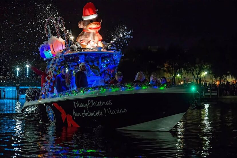 cotee river christmas boat parade