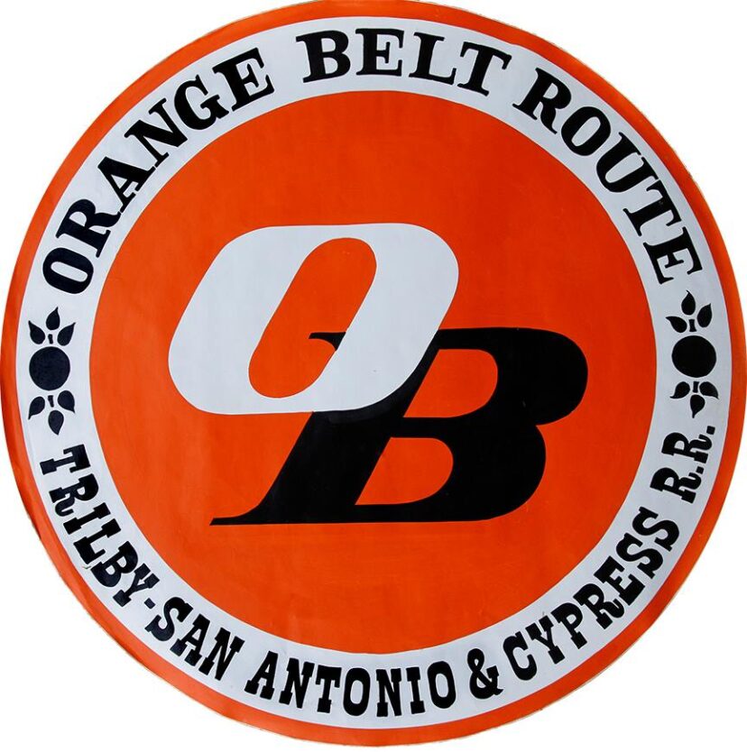 orange belt route logo