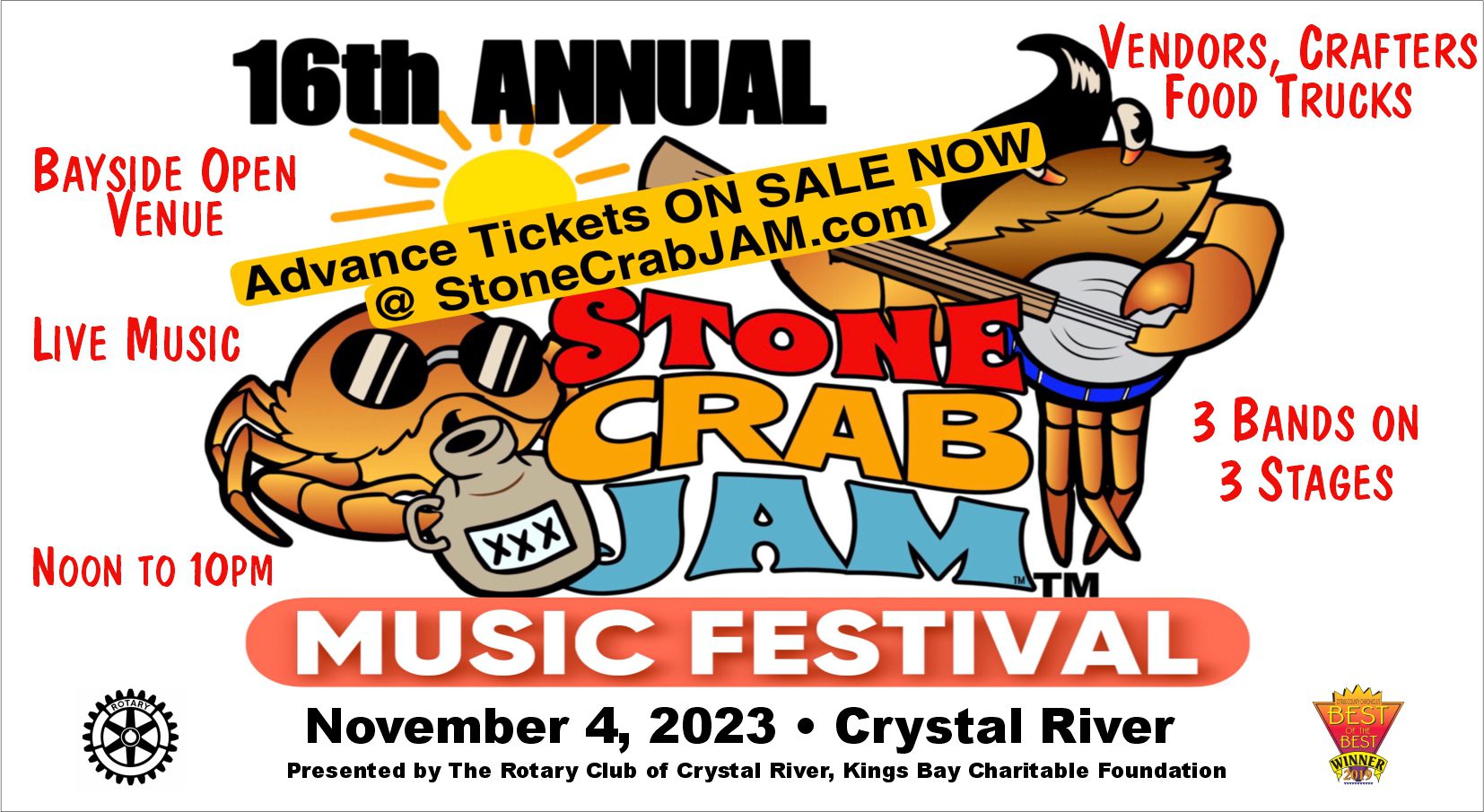 2023 stone crab jam