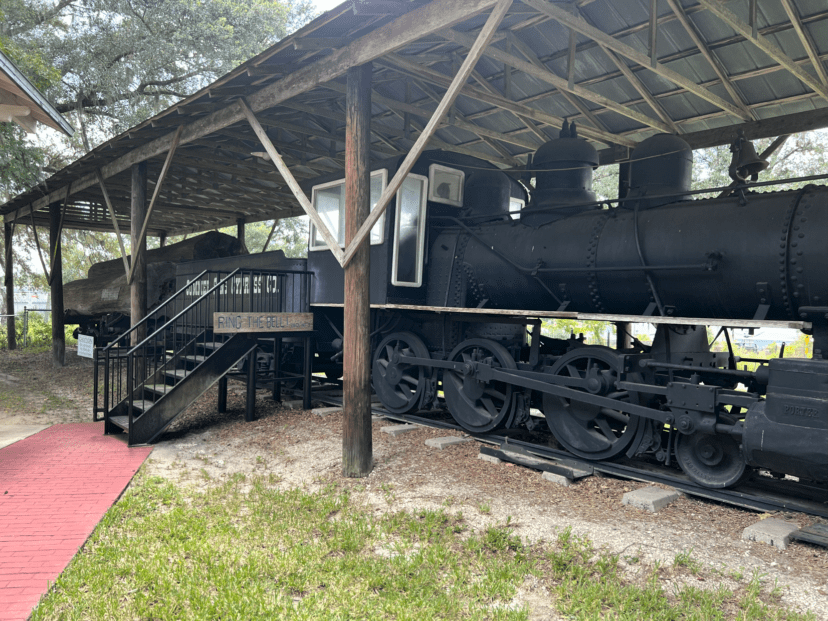 steam powered train