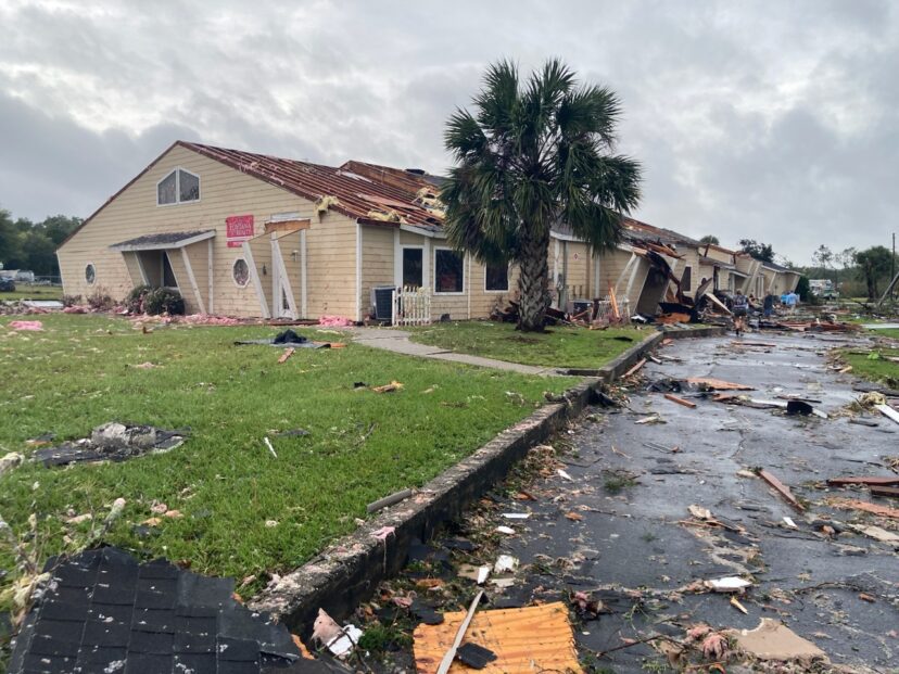 Overnight Tornadoes Cause Damage to the City of Crystal River